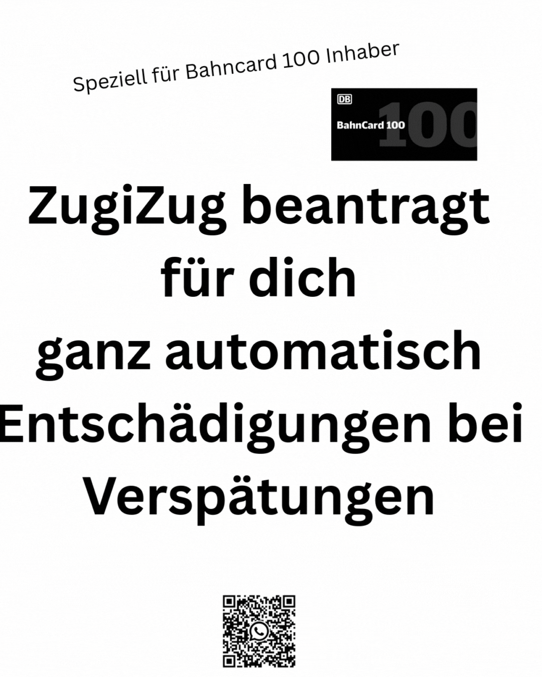 ZugiZug Prozess: DB Navigator Verbindung per WhatsApp teilen